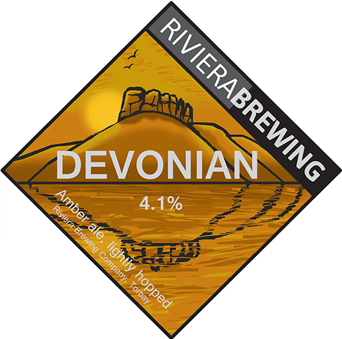 Devonian amber ale by Riviera Brewing